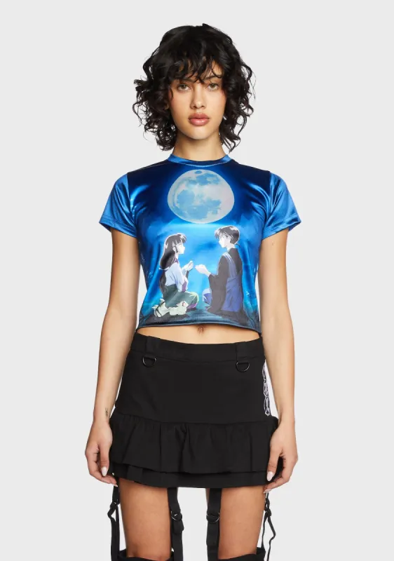 Tangled Fate Baby Tee sold by Dolls Kill