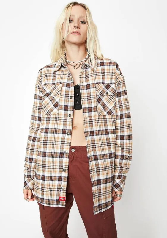 Oversized Plaid Flannel sold by Dolls Kill
