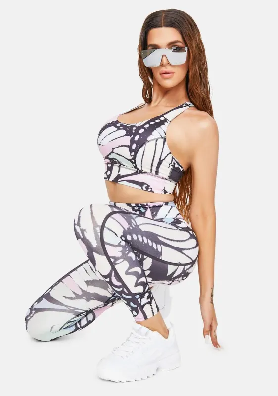 Ashford Printed Sports Leggings sold by Dolls Kill