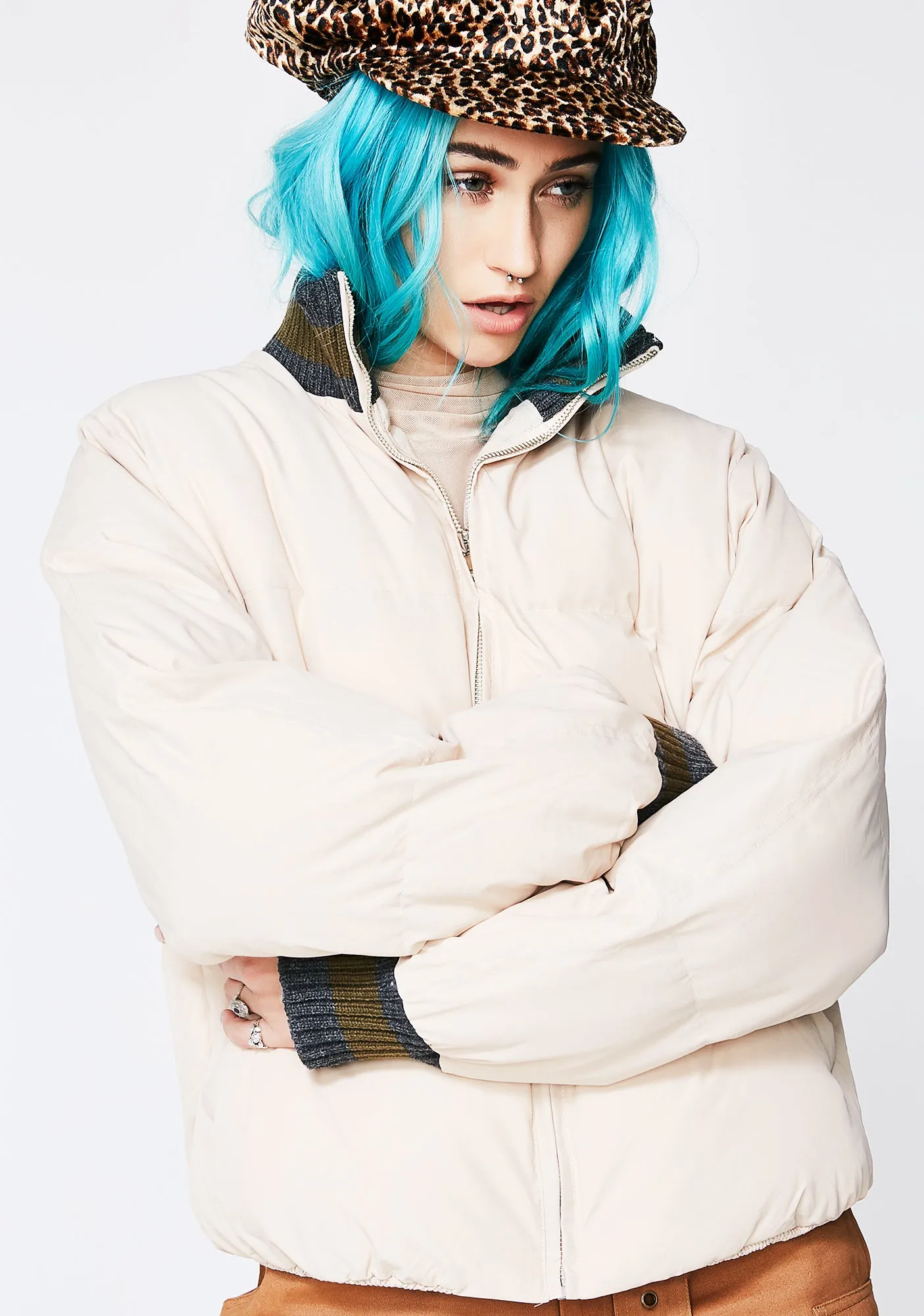 Just Chill BB Puffer Jacket sold by Dolls Kill