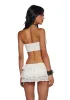 Flirty Banter Lace Skirt Set - Ivory sold by Dolls Kill