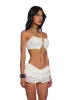 Flirty Banter Lace Skirt Set - Ivory sold by Dolls Kill