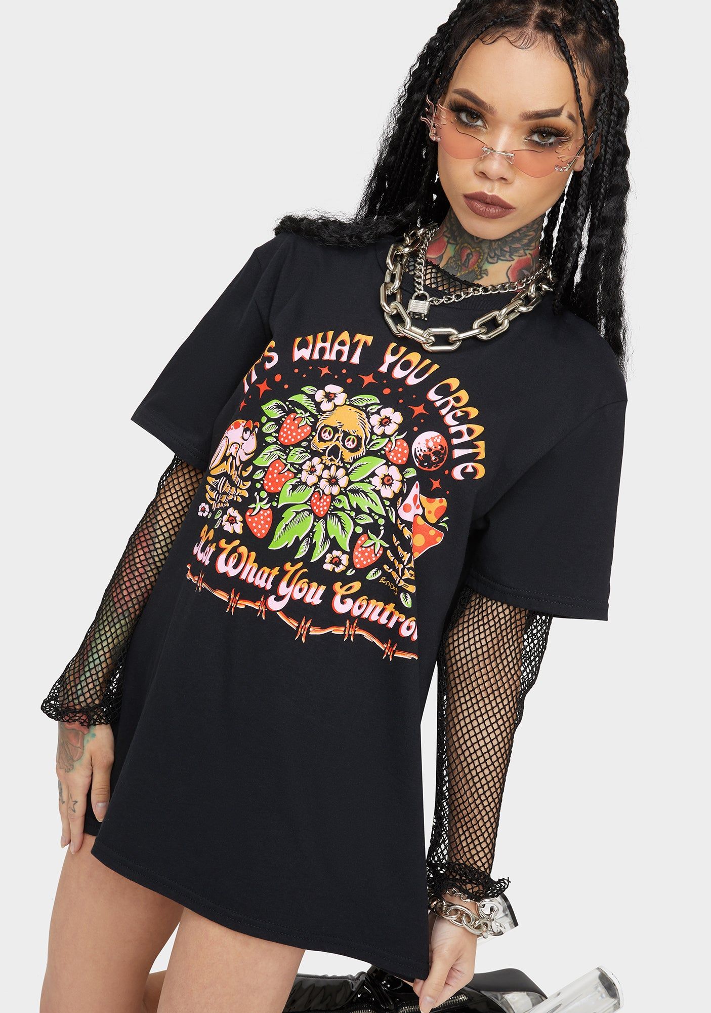 Create Graphic Tee sold by Dolls Kill product image thumbnail 2