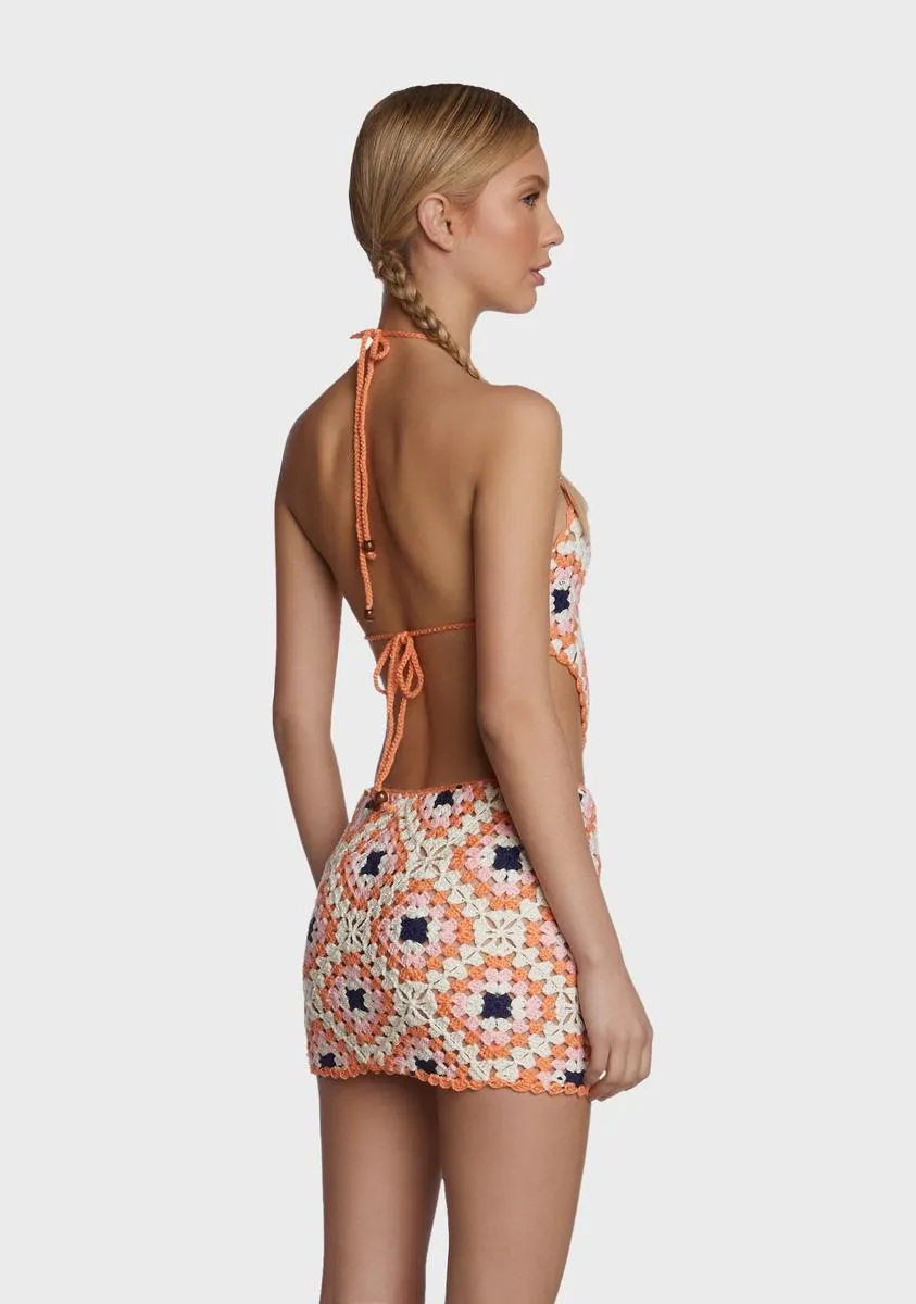 Make Things Beautiful Crochet Dress sold by Dolls Kill product image thumbnail 4