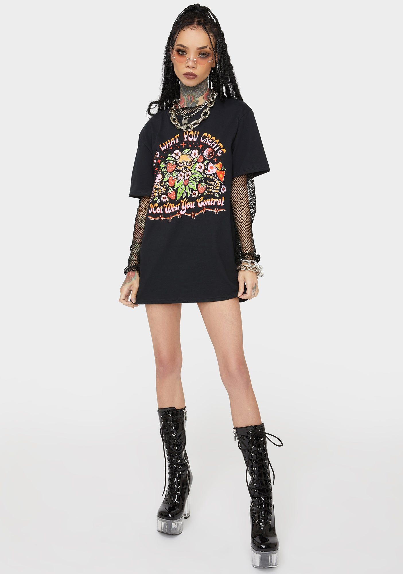 Create Graphic Tee sold by Dolls Kill product image thumbnail 3