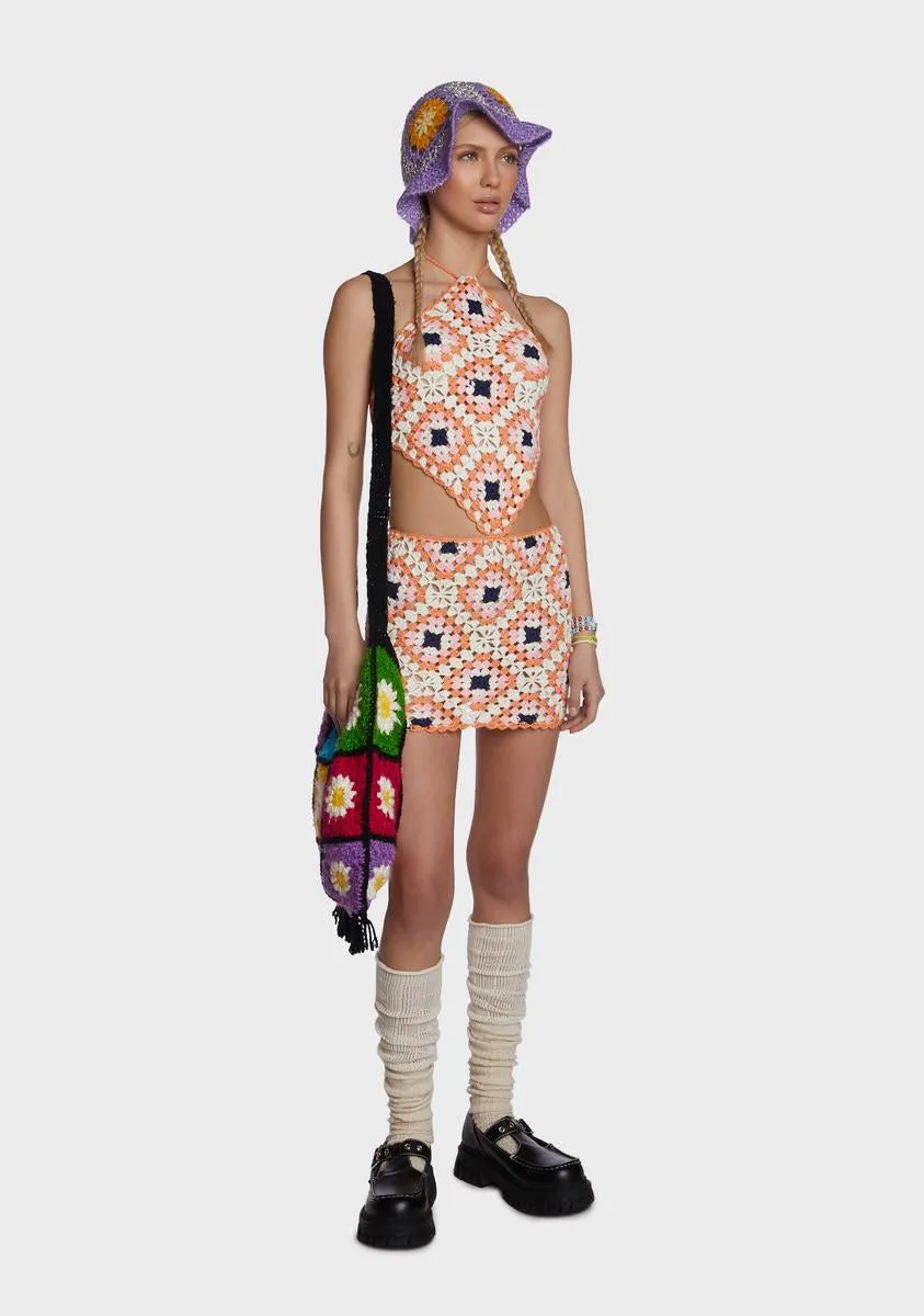 Make Things Beautiful Crochet Dress sold by Dolls Kill product image thumbnail 5