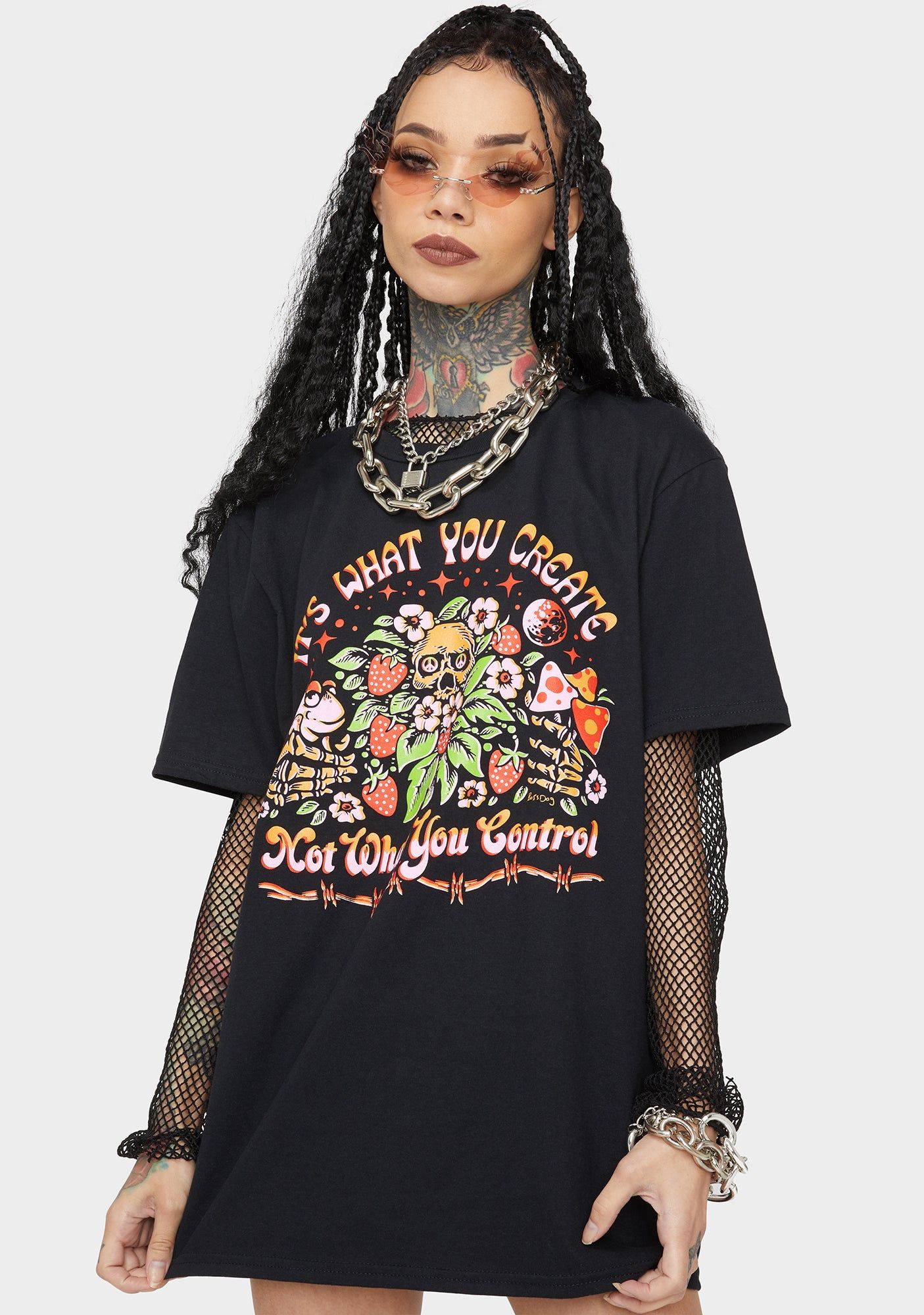 Create Graphic Tee sold by Dolls Kill