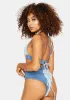 You're A Ten Denim Shorts Set sold by Dolls Kill