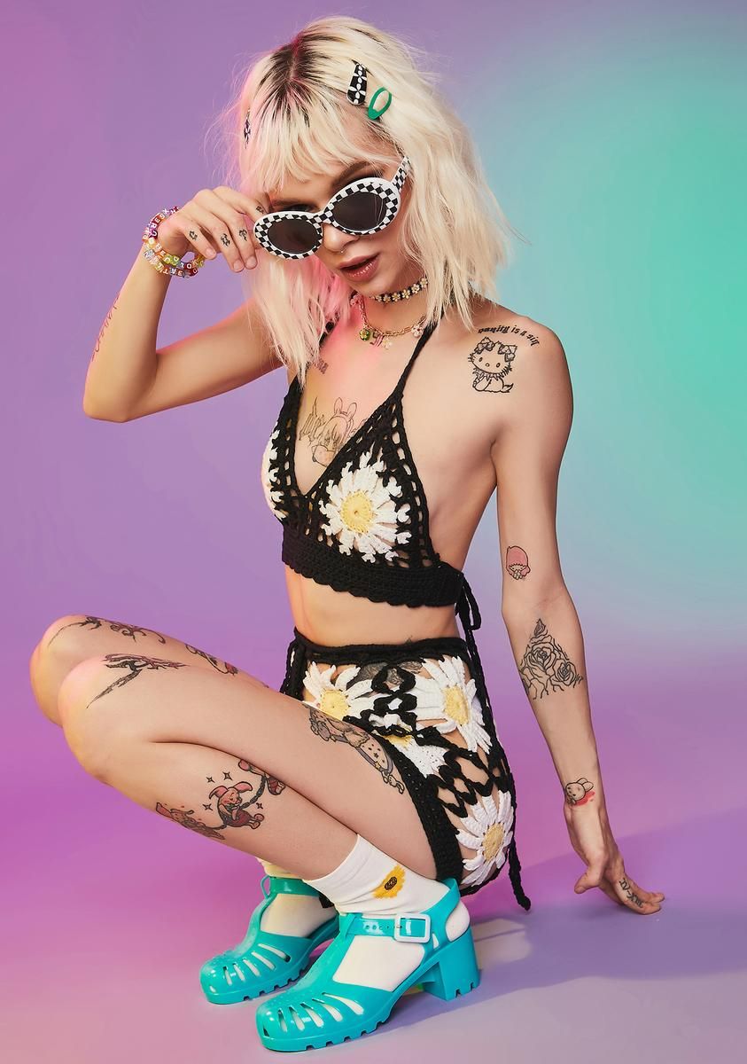 Wicked Spirits Of The Free Crochet Set sold by Dolls Kill product image thumbnail 2