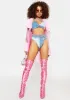 You're A Ten Denim Shorts Set sold by Dolls Kill