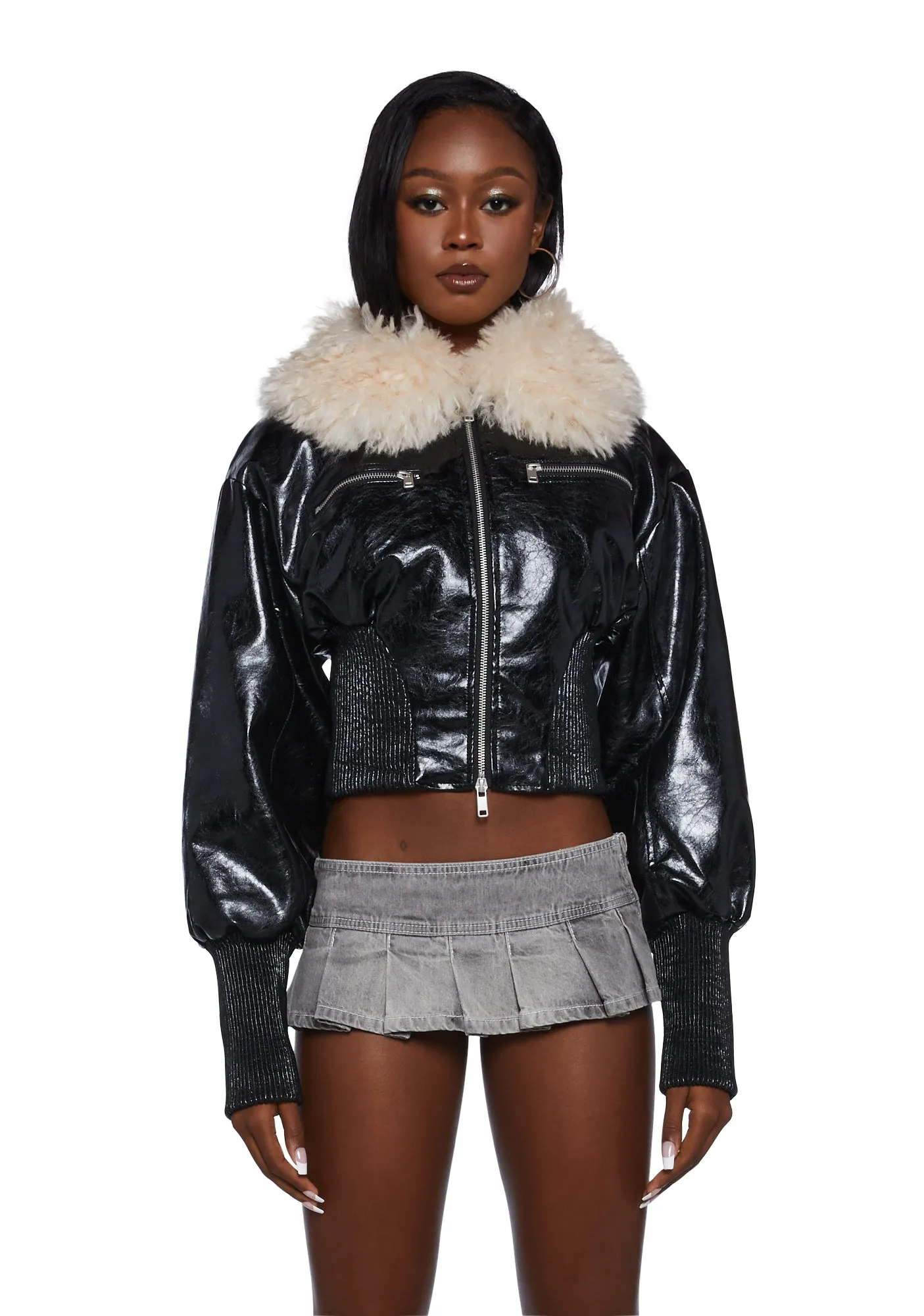 Maxine Bomber Jacket sold by Dolls Kill