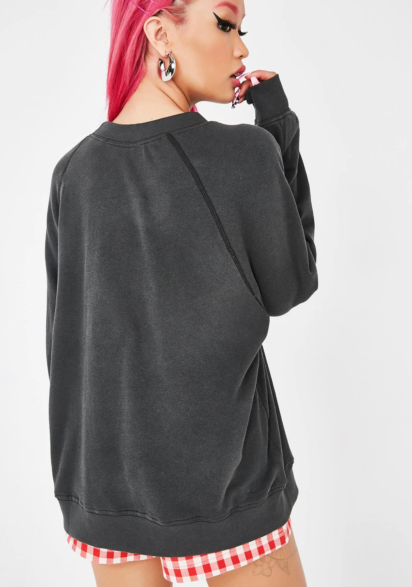 Shrooms Crewneck Sweatshirt sold by Dolls Kill product image thumbnail 4