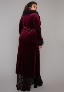 Plus Ashes Of Despair Velvet Duster sold by Dolls Kill