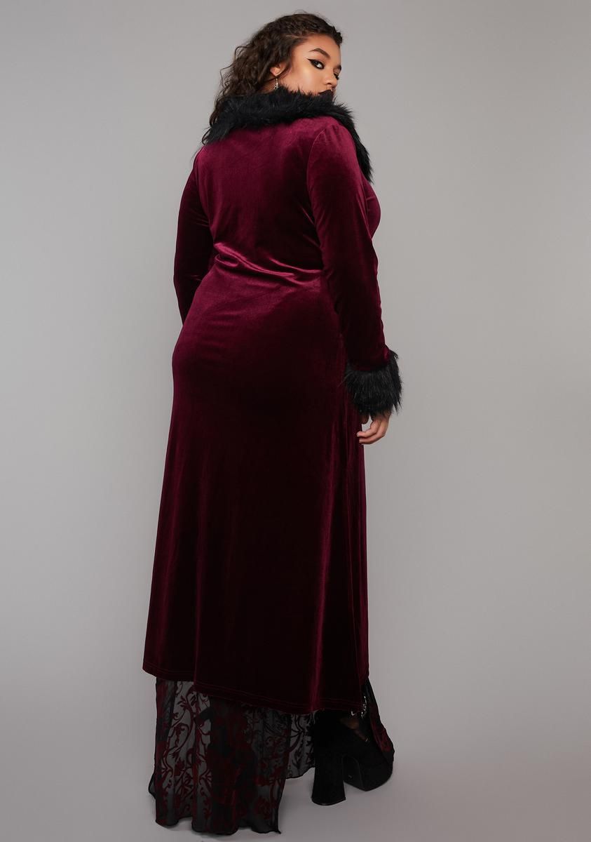 Plus Ashes Of Despair Velvet Duster sold by Dolls Kill product image thumbnail 4