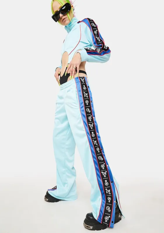 Gender Spectrum Tracksuit Breakaway Pants sold by Dolls Kill