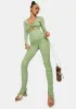 Sage Know My Value Ruched Pants Set sold by Dolls Kill