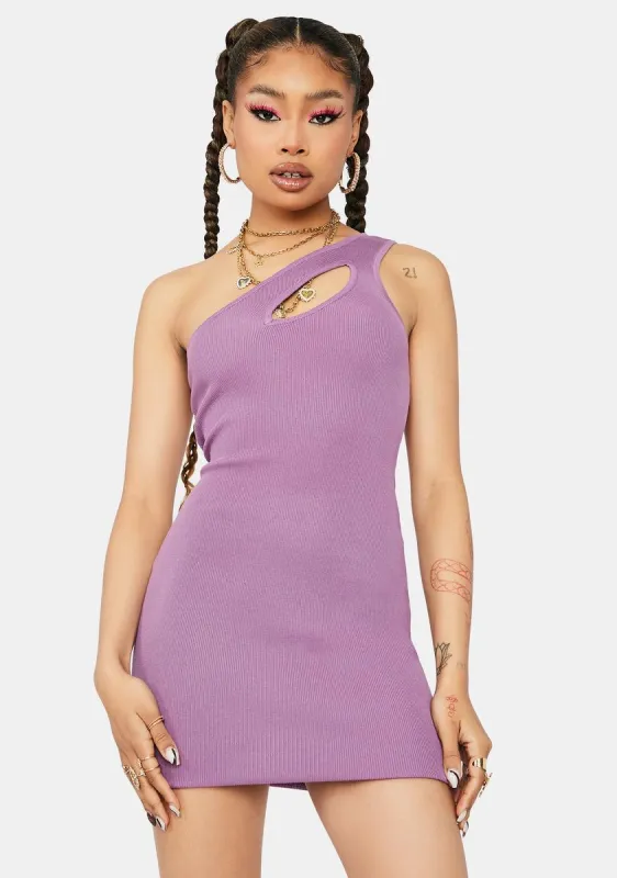 Fairy Fantastic One Shoulder Cutout Bodycon Dress sold by Dolls Kill