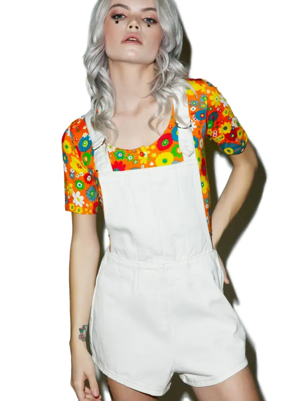 Fairgo Denim Overalls sold by Dolls Kill