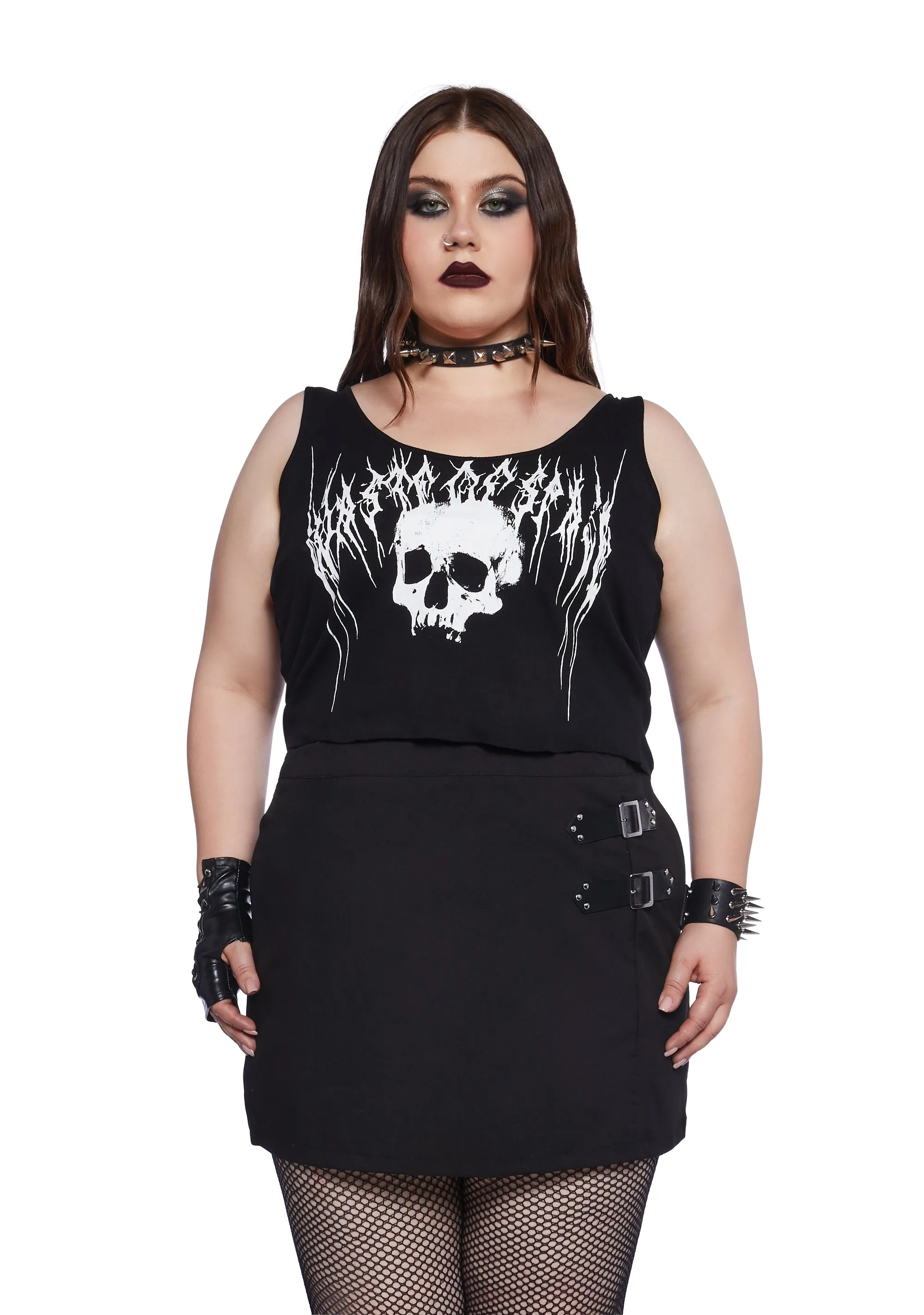 Plus Waste of Space Tank Top sold by Dolls Kill