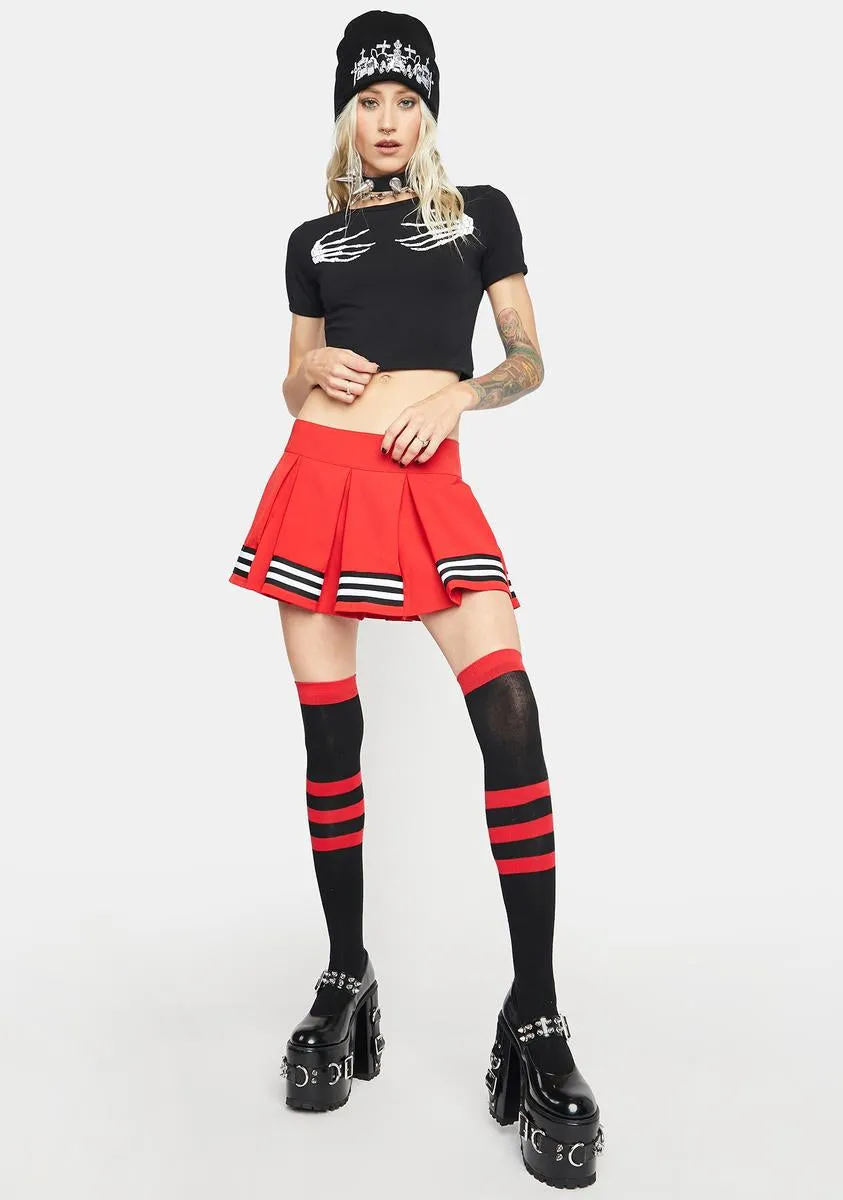 Skeleton Hand Graphic Tee sold by Dolls Kill product image thumbnail 3