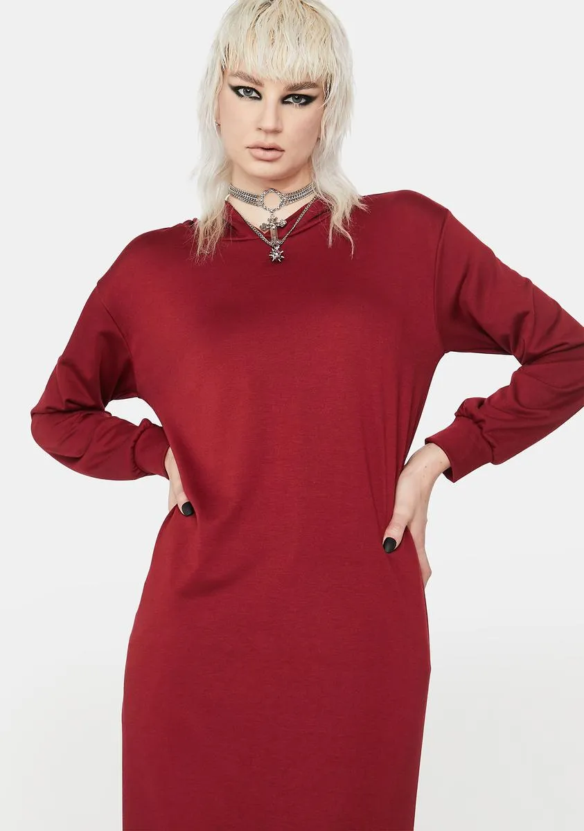 Ruby Under The Cloak Of Night Distressed Dress sold by Dolls Kill product image thumbnail 4