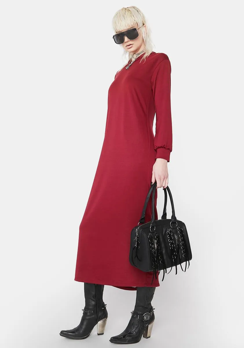 Ruby Under The Cloak Of Night Distressed Dress sold by Dolls Kill product image thumbnail 2