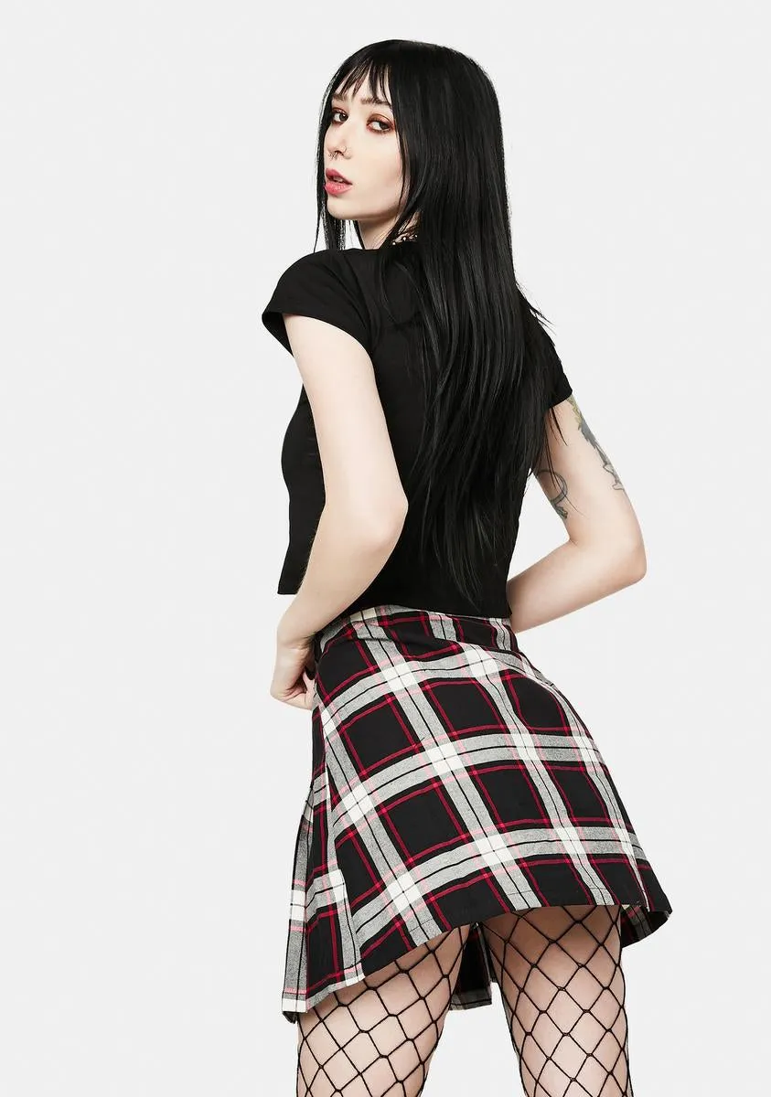 Vivienne Plaid Mini Skirt sold by Dolls Kill product image thumbnail 4