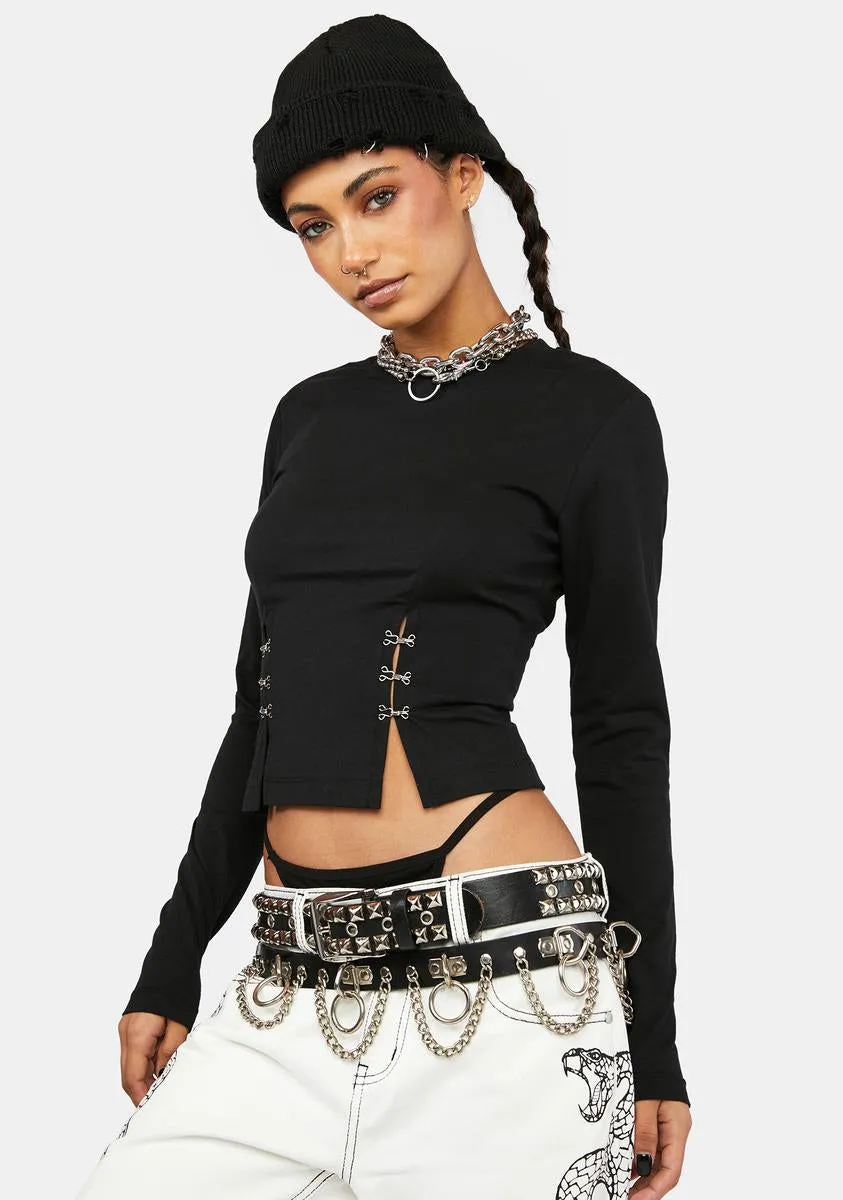 Split Top sold by Dolls Kill product image thumbnail 2