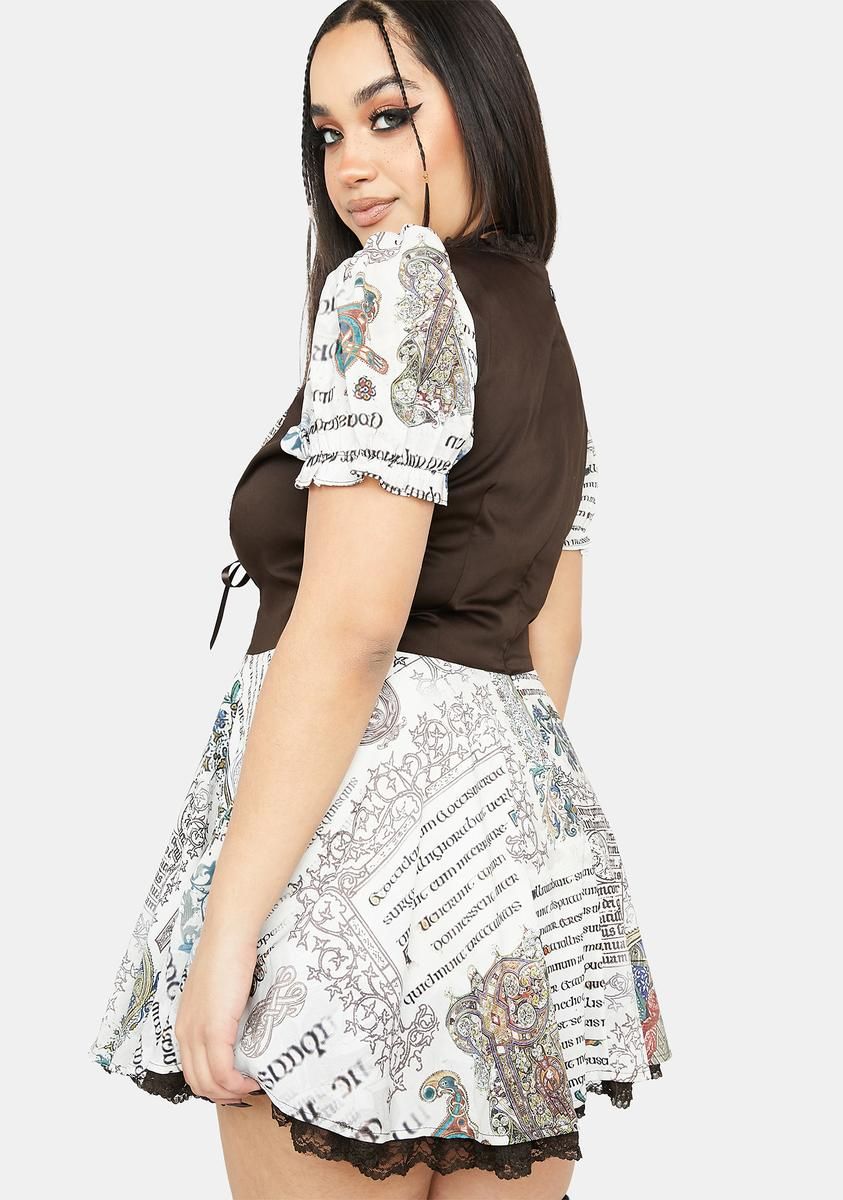 Plus See The Unseen Underbust Dress sold by Dolls Kill product image thumbnail 4