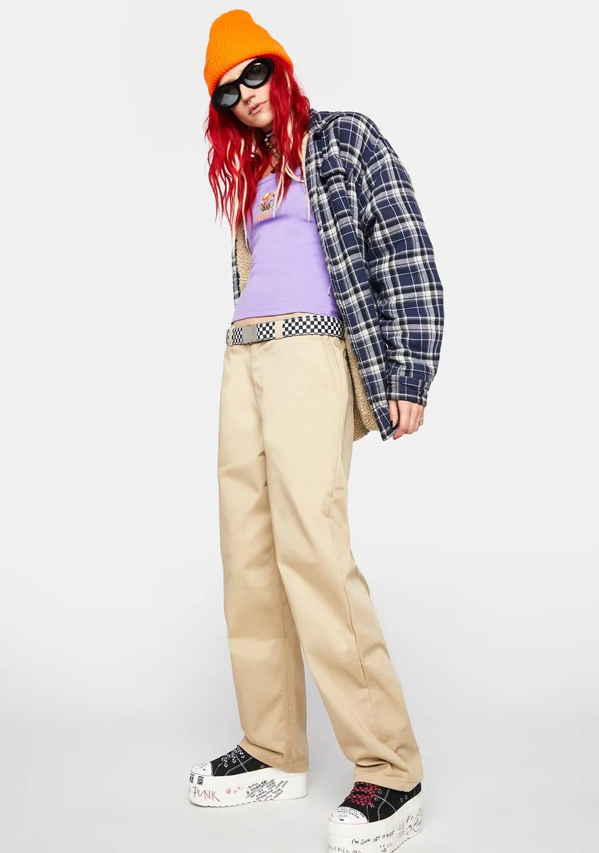 Tan Women's Skate Pants sold by Dolls Kill product image thumbnail 2