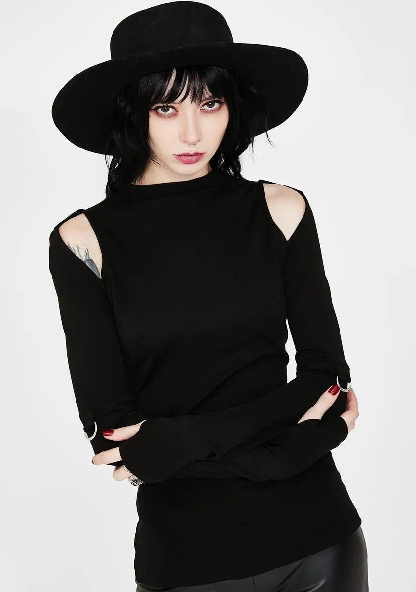 Nebula Long Sleeve Top sold by Dolls Kill