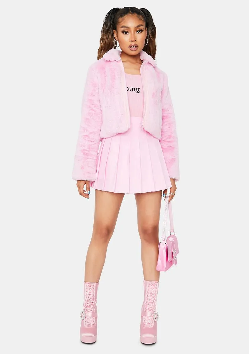 Call Me Up Pleated Skort sold by Dolls Kill product image thumbnail 3