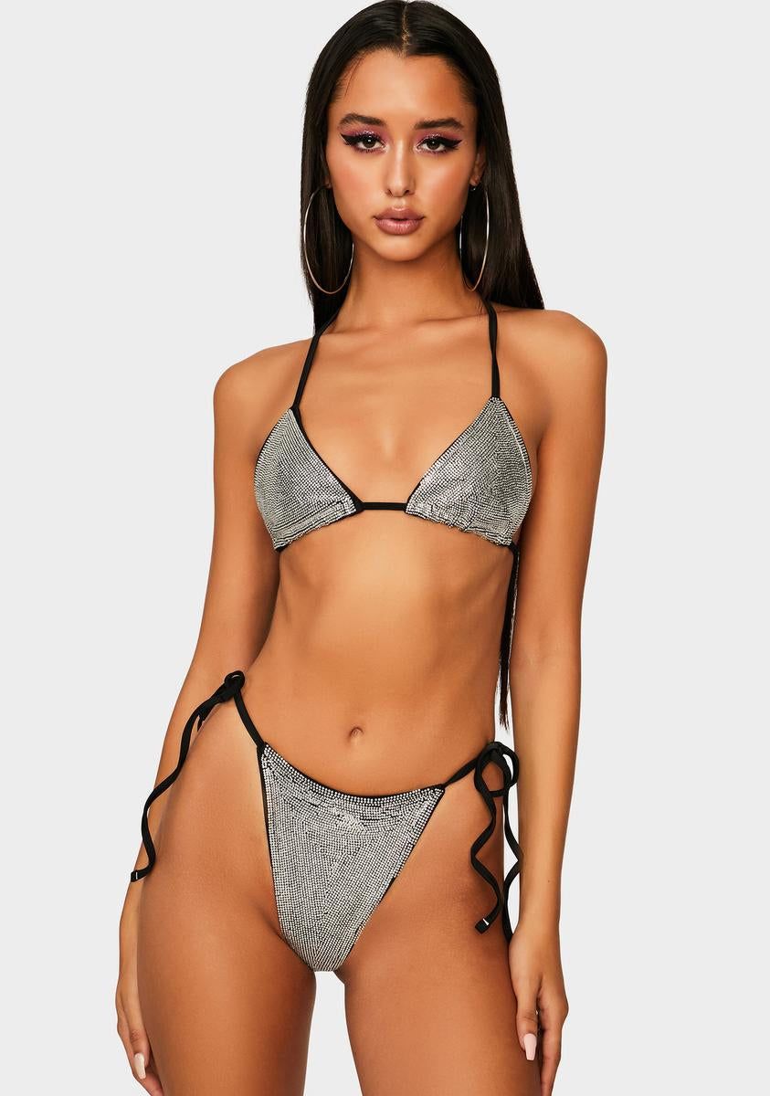 Sinful Opulence Is Everything Bikini Set sold by Dolls Kill