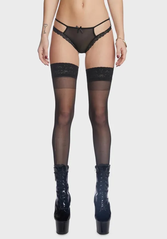 All Night Freakin' Cutout Panties sold by Dolls Kill