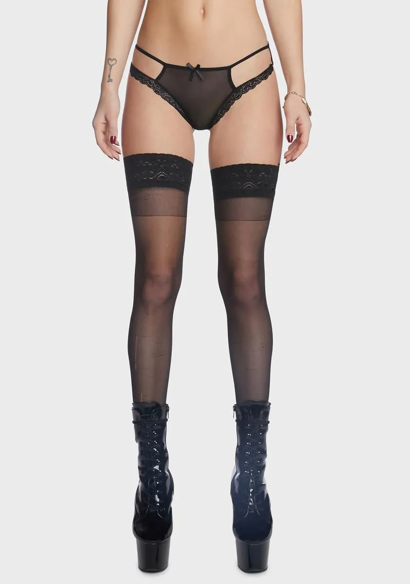 All Night Freakin' Cutout Panties sold by Dolls Kill