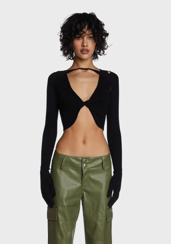 Jaida Crop Top sold by Dolls Kill