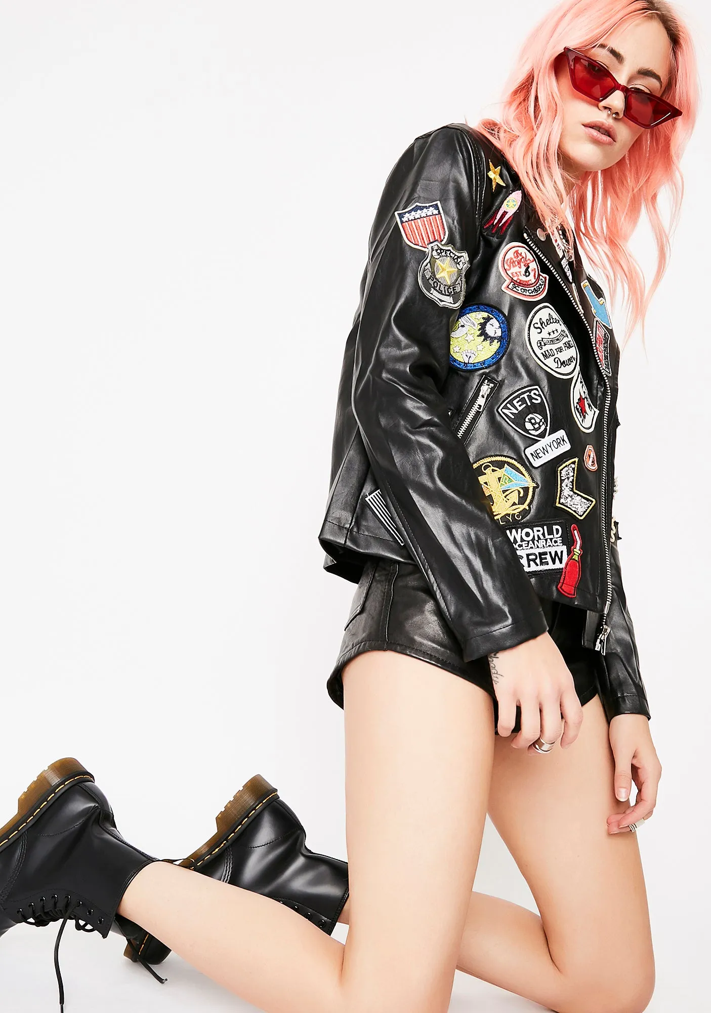 Ridin' Dirty Moto Jacket sold by Dolls Kill product image thumbnail 2