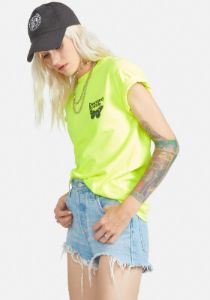 Neon Butterfly Graphic Tee sold by Dolls Kill