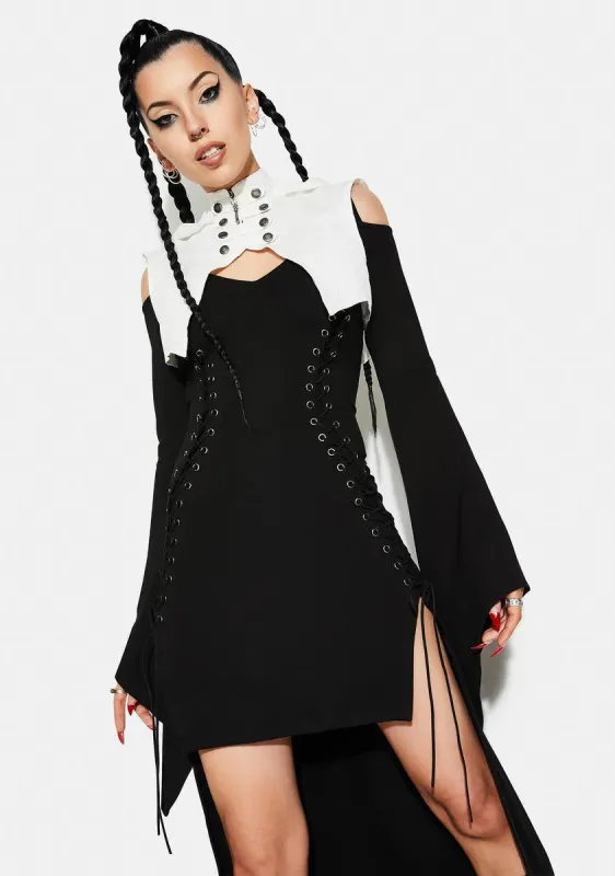 Saint Girl Gothic Dress sold by Dolls Kill