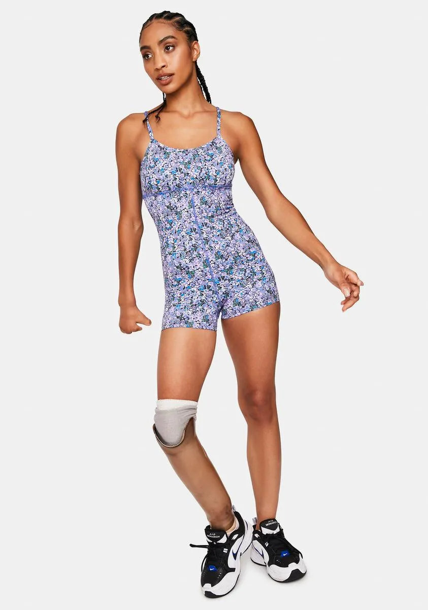 Black Floral Jordan Onesie sold by Dolls Kill product image thumbnail 3