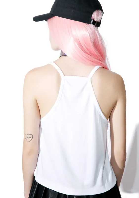 Cute As Hell Pentagram Print Pajama Set sold by Dolls Kill