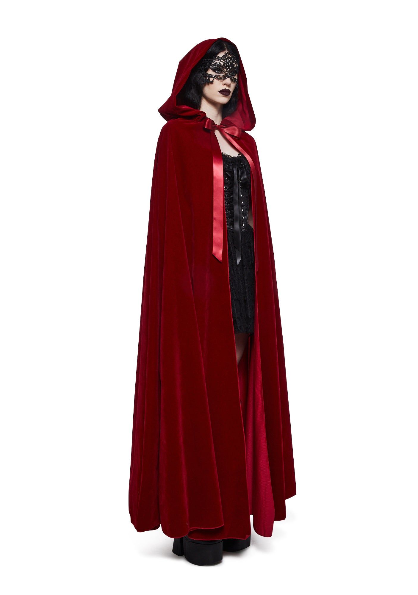 Coven Club Velvet Cape sold by Dolls Kill product image thumbnail 3