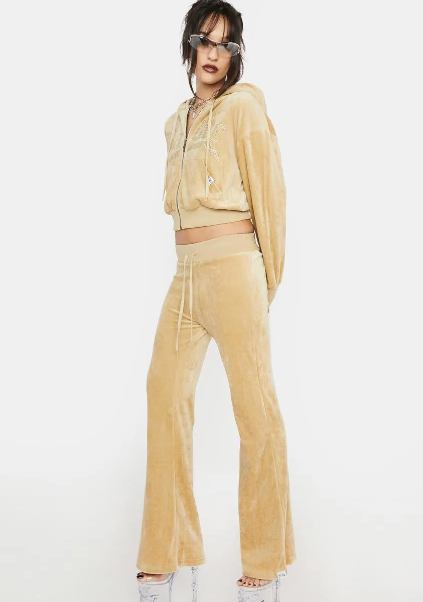 Hotfix Velour Track Pants sold by Dolls Kill product image thumbnail 3