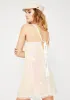 Ivory Gold Rush Mini Dress sold by Dolls Kill