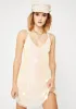 Ivory Gold Rush Mini Dress sold by Dolls Kill