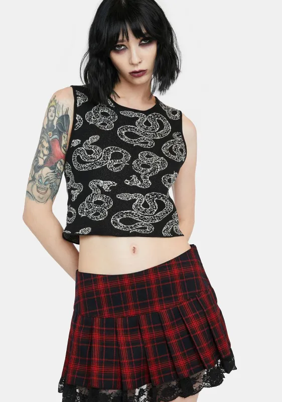 Serpent Tank Top sold by Dolls Kill