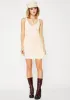 Ivory Gold Rush Mini Dress sold by Dolls Kill