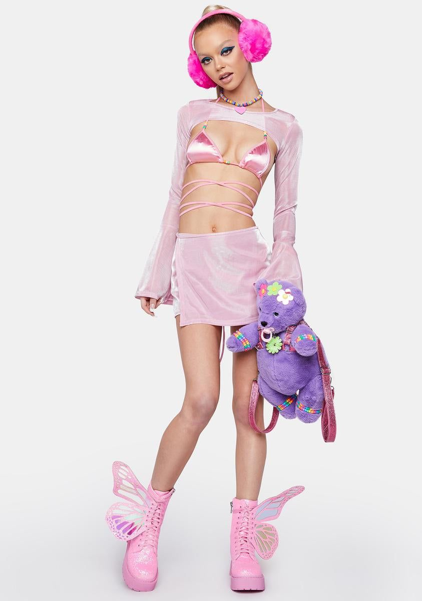 Kiss My Bass Sheer Shrug sold by Dolls Kill product image thumbnail 3