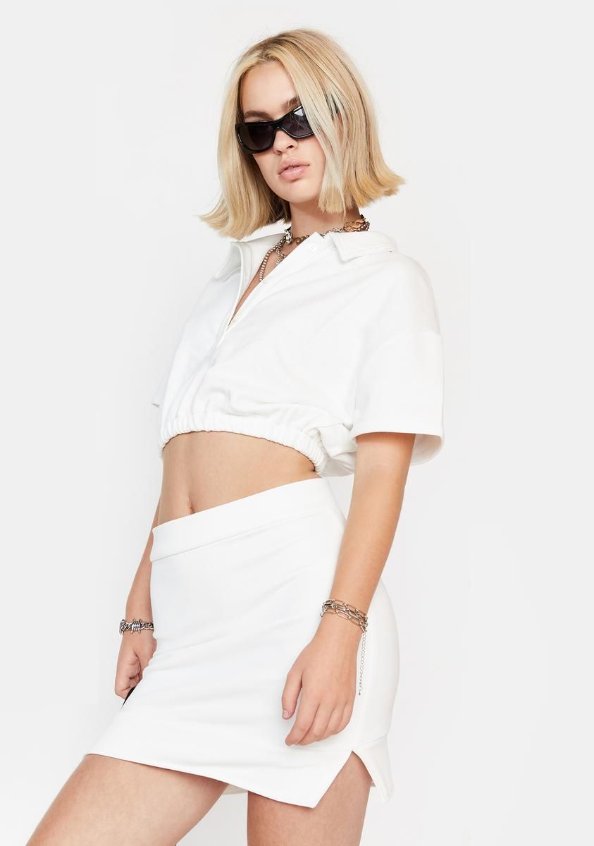 Dime A Dozen Cutout Skirt Set sold by Dolls Kill product image thumbnail 2