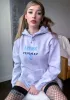 Grey Chrome Pullover Hoodie sold by Dolls Kill